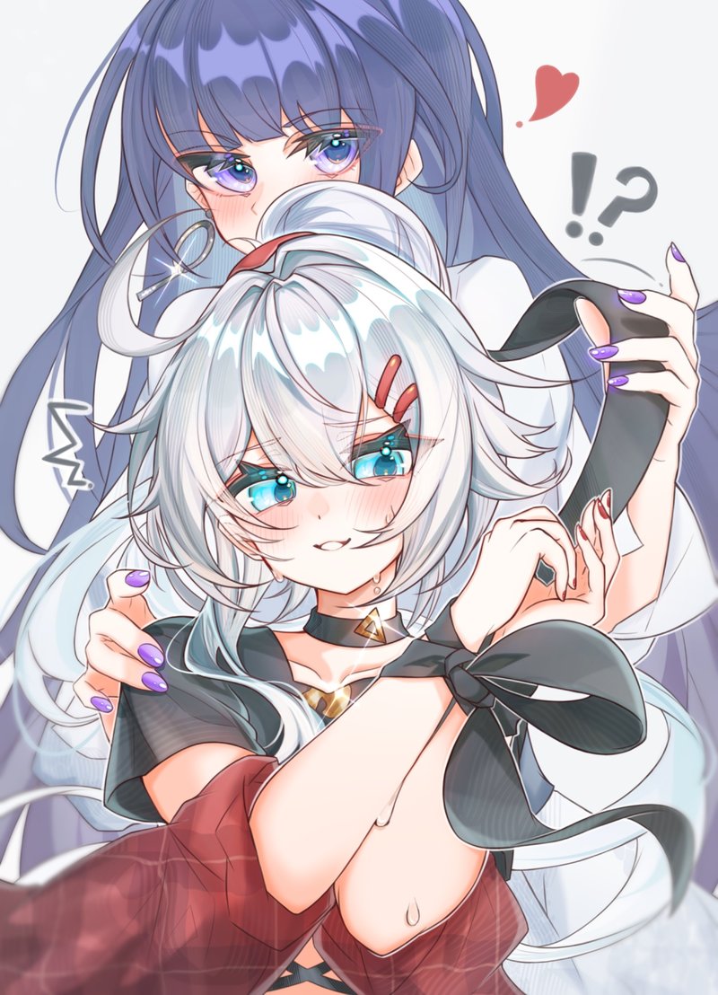 The Story of Frustrated Kiana Being Punished by Futanari Mei-senpai