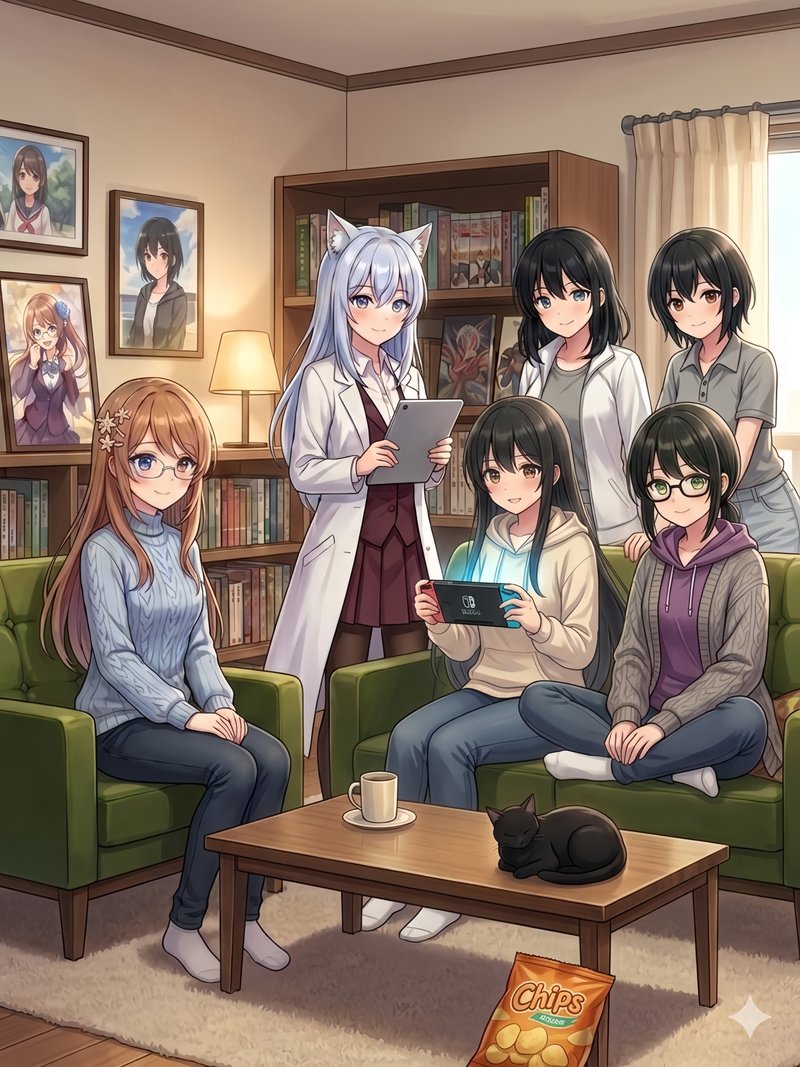 [TS] All of a Sudden, All My Sons Turned into TS Girl.... Wait, Me Too?