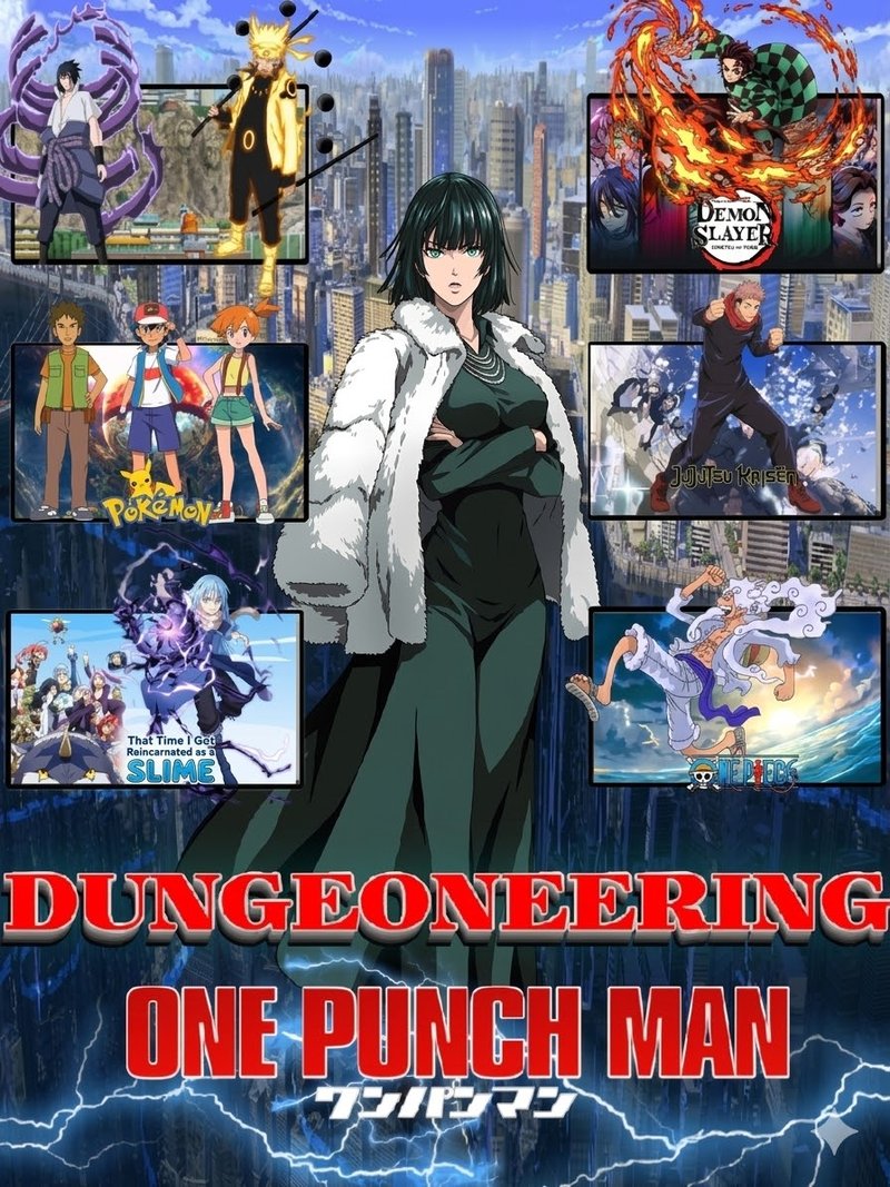 Dungeoneering in One-Punch Man